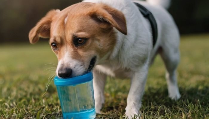 Meu cachorro não bebe água suficiente